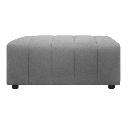 LYRIC OTTOMAN GREY