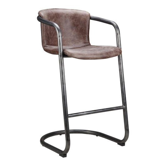 Freeman Barstool Light Brown-Set Of Two