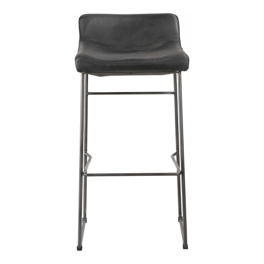 Starlet Bar Stool Black Set Of Two