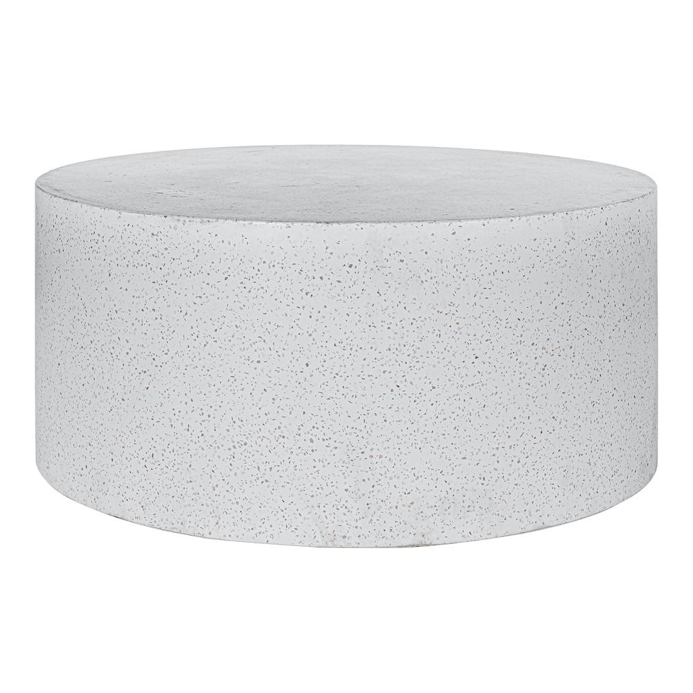 Omi Outdoor Coffee Table White Terrazzo