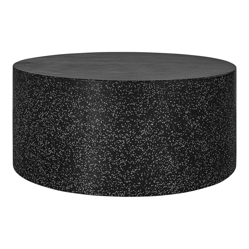 Omi Outdoor Coffee Table Black Terrazzo