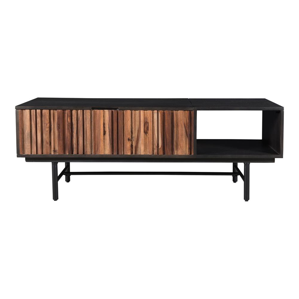 Jackson Storage Coffee Table, Black