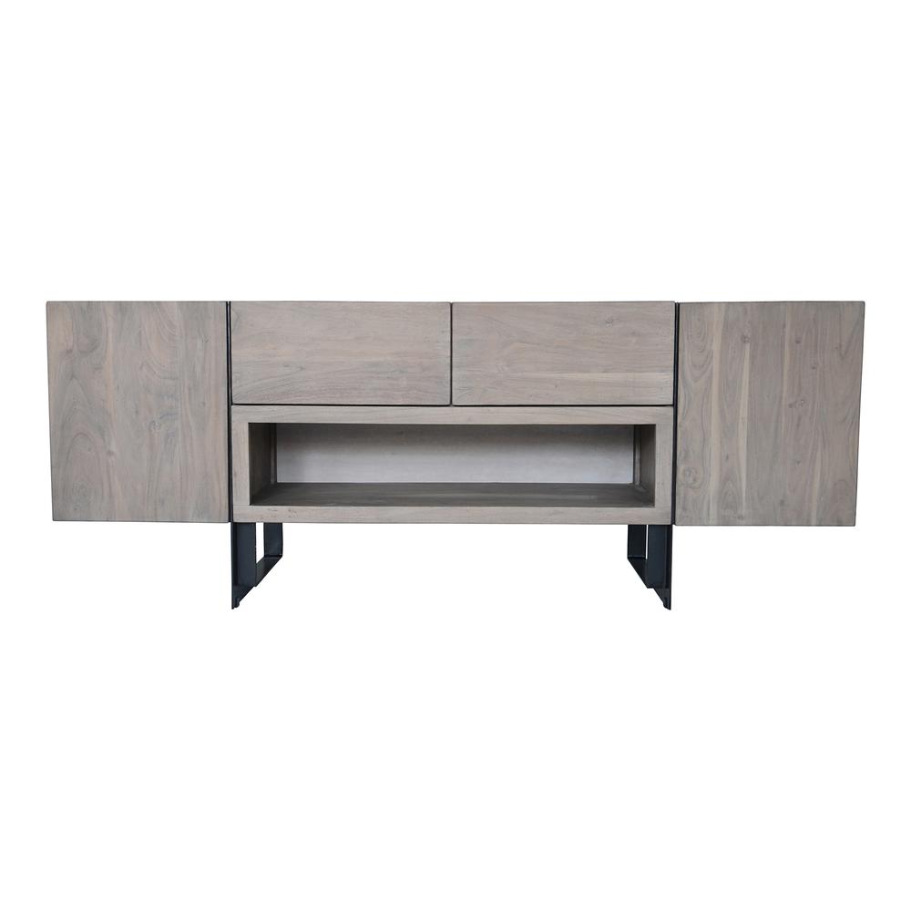 Tiburon Media Cabinet Blush Multi