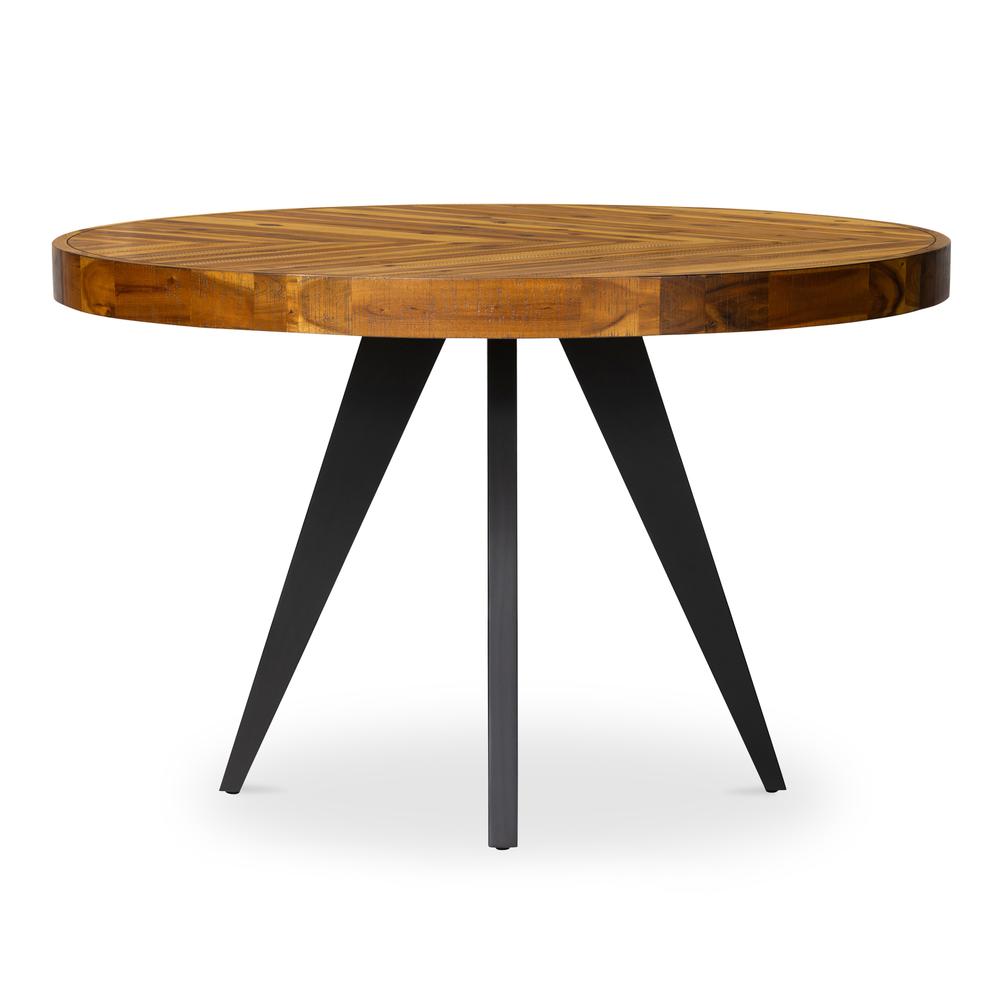 Parq Round Dining Table Amber