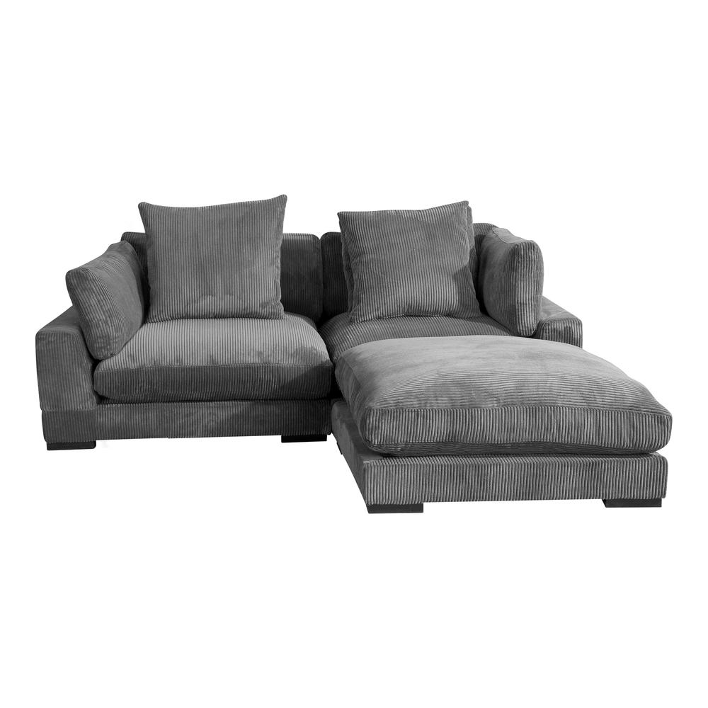 Tumble Condo-Sized Modular Sectional Charcoal