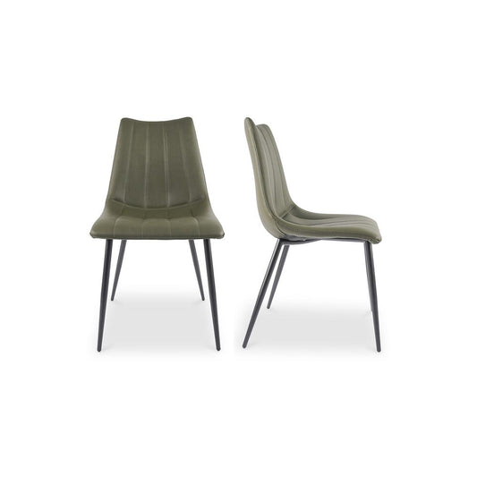 Alibi Dining Chair Dark Green-Set Of Two