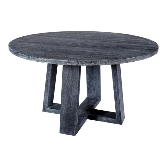 TANYA ROUND DINING TABLE BLACK