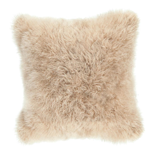 Cashmere Fur Pillow Cream