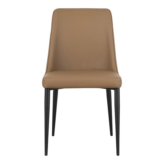 Lula Dining Chair Cool Tan Vegan Leather-M2