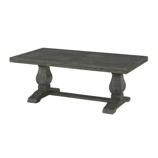 Martin Svensson Home Napa Pedestal Coffee Table, Grey