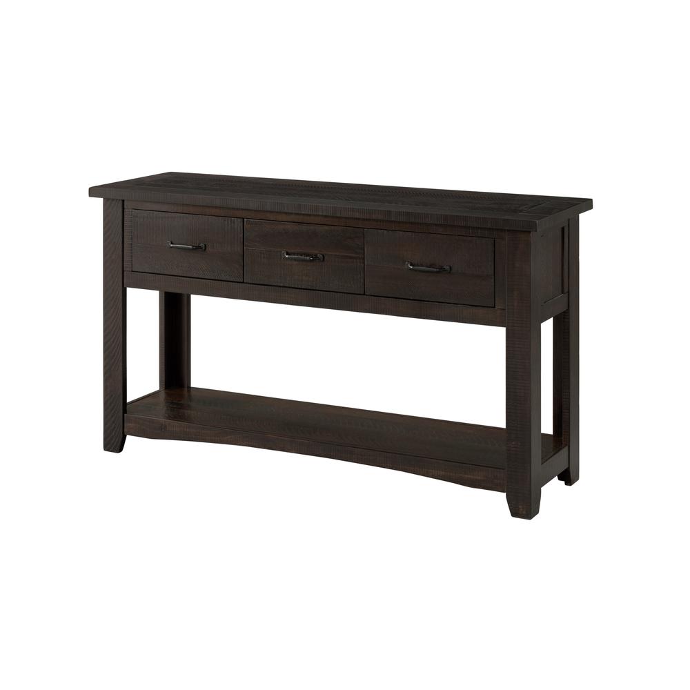 Martin Svensson Home Rustic Collection Sofa - Console Table, Espresso