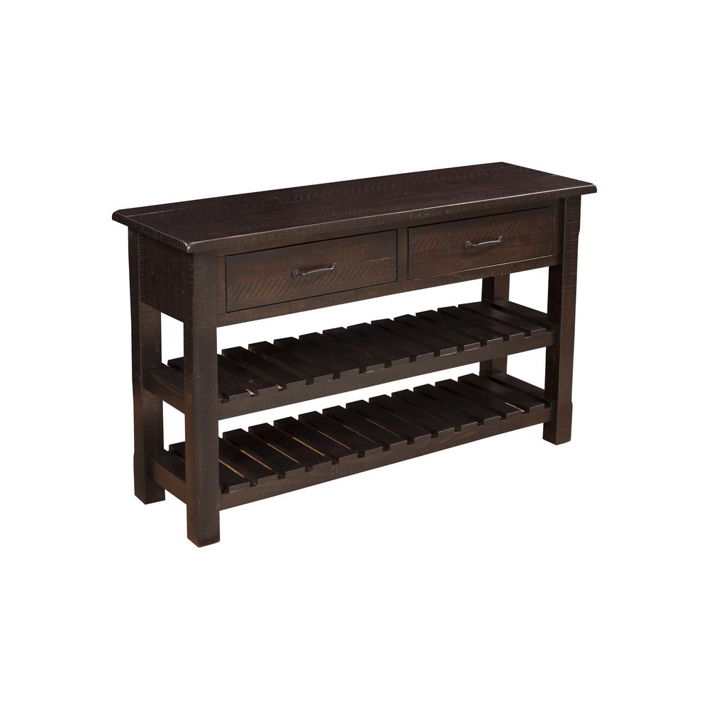 Martin Svensson Home Barn Door Collection Sofa Table, Espresso