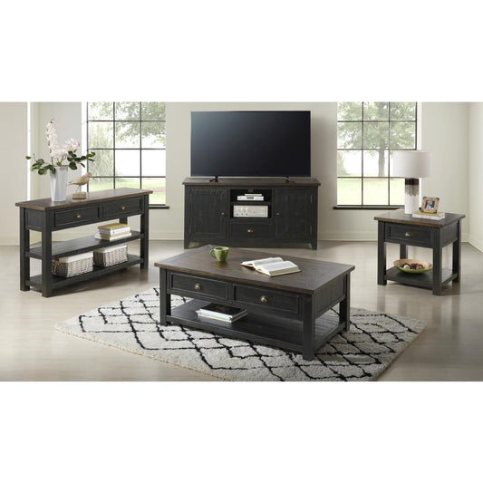 Martin Svensson Home Monterey Coffee Table, Black and Brown