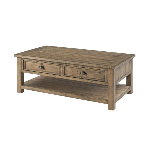 Monterey Coffee Table, Reclaimed Natural