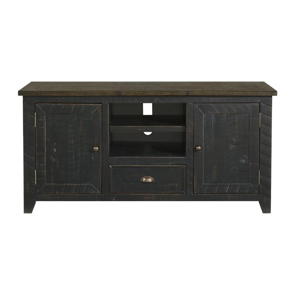 Martin Svensson Home Monterey 60" TV Stand, Black and Brown