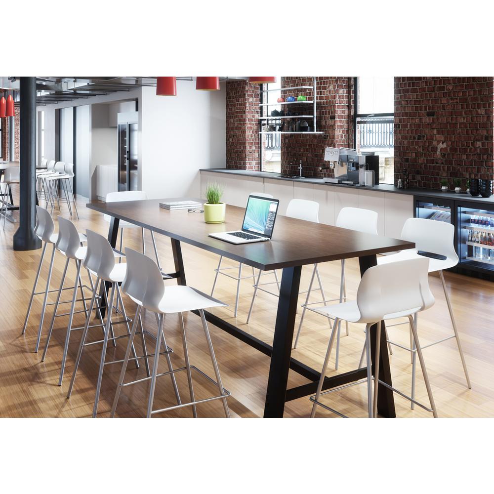 Midtown 3 x 6 FT Multipurpose Table, Designer White Finish, Standard Height