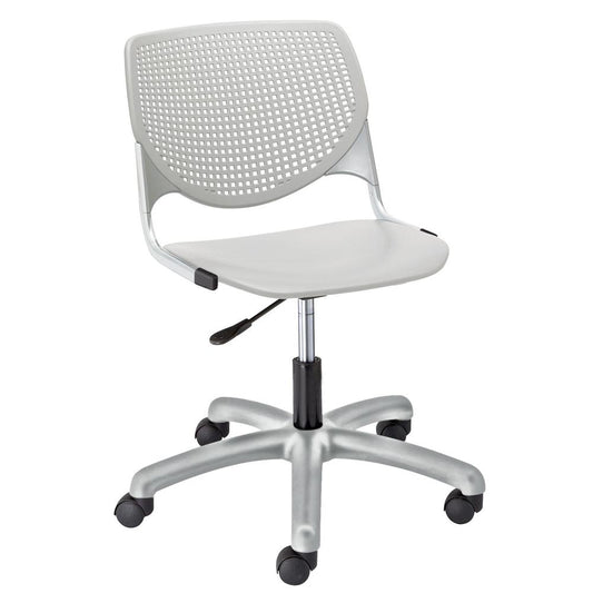 KOOL Poly Task Chair, Light Grey