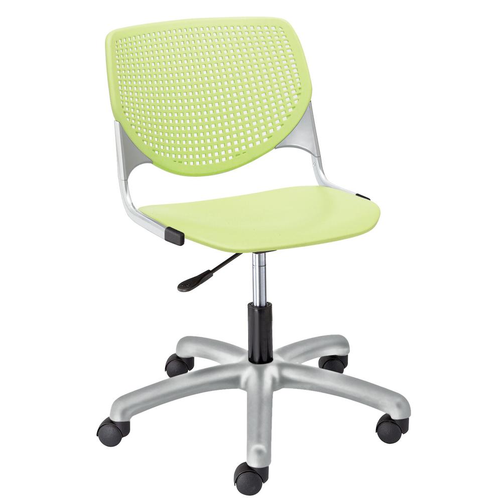 KOOL Poly Task Chair, Lime Green