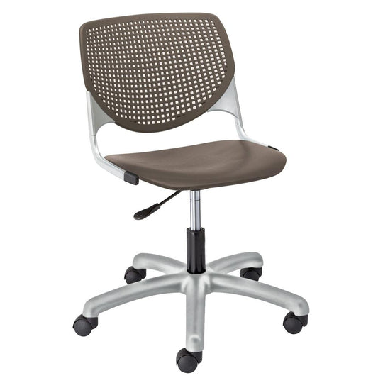 KOOL Poly Task Chair, Brownstone