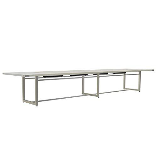 Mirella‚Ñ¢ Conference Table, Sitting-Height, 16‚Äô White Ash