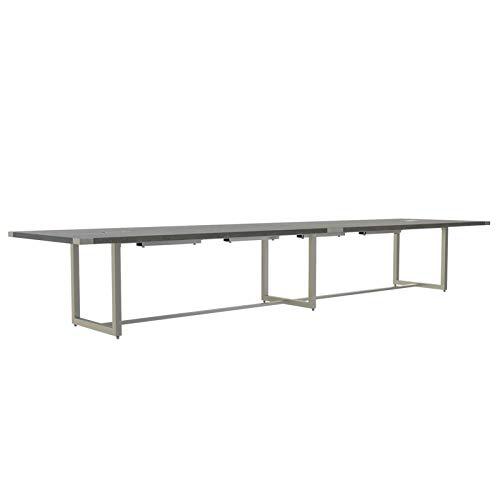 Mirella‚Ñ¢ Conference Table, Sitting-Height, 16‚Äô Stone Gray