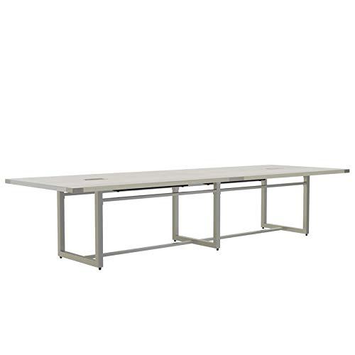 Mirella‚Ñ¢ Conference Table, Sitting-Height, 12‚Äô White Ash