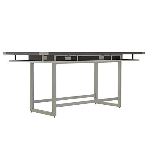 Mirella‚Ñ¢ Conference Table, Standing-Height, 8‚Äô Stone Gray