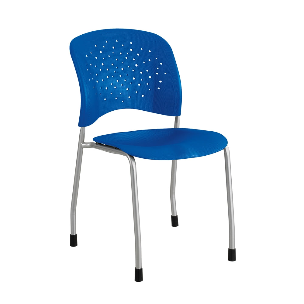 Reve™ Guest Chair Straight Leg Round Back (Qty. 2) Blue