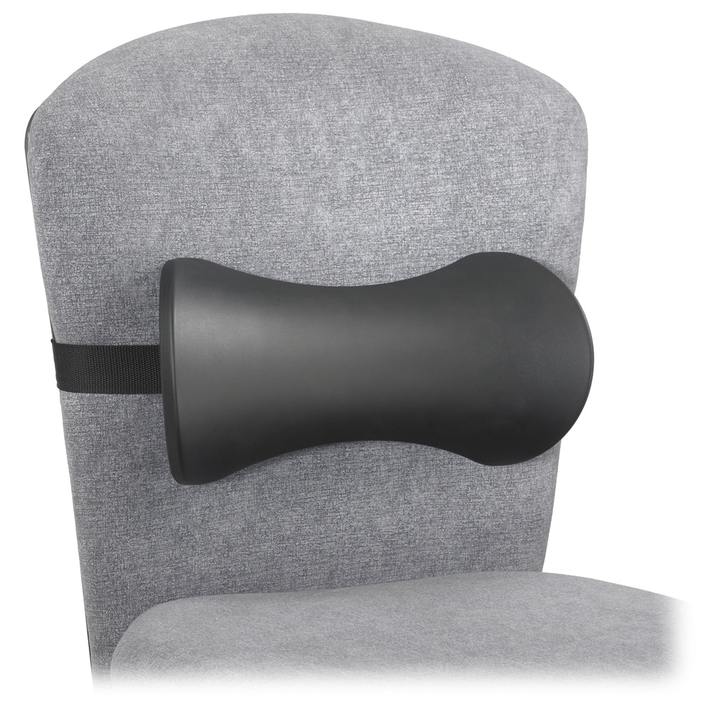 Memory Foam Lumbar Support Backrest - Black