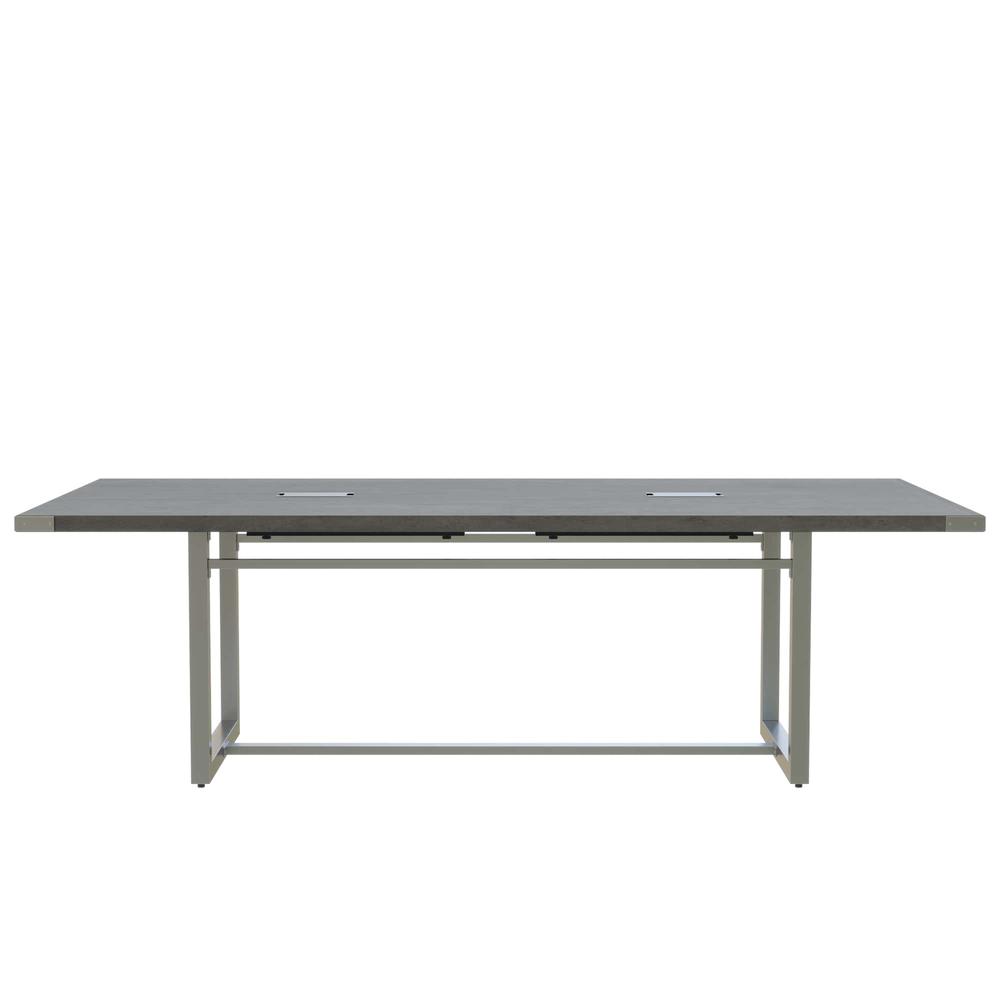 Mirella‚Ñ¢ Conference Table, Sitting-Height, 8‚Äô Stone Gray