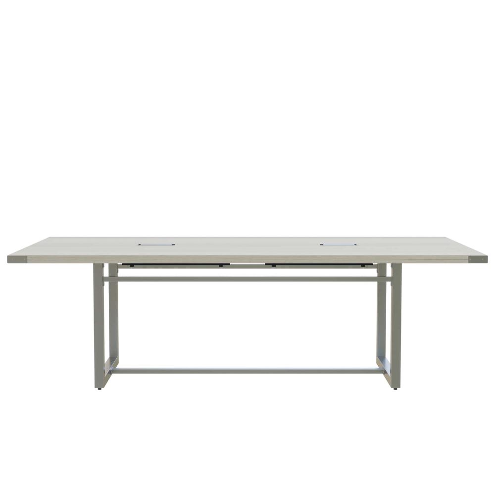 Mirella‚Ñ¢ Conference Table, Sitting-Height, 8‚Äô White Ash