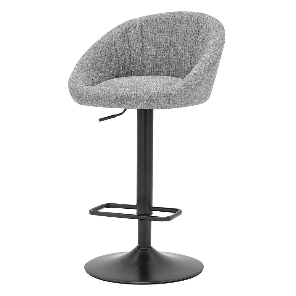 Watson KD Fabric Gaslift Swivel Bar Stool, (Set of 2)