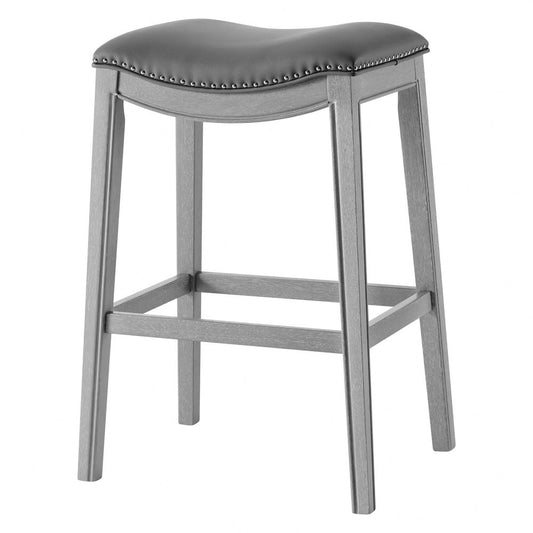 Grover PU Leather Bar Stool