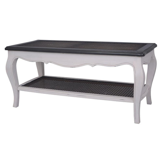 Ashbury Stradivarius Coffee Table Antique White/Black