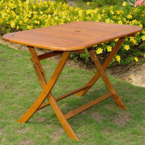 Acacia Rectangular Folding Table