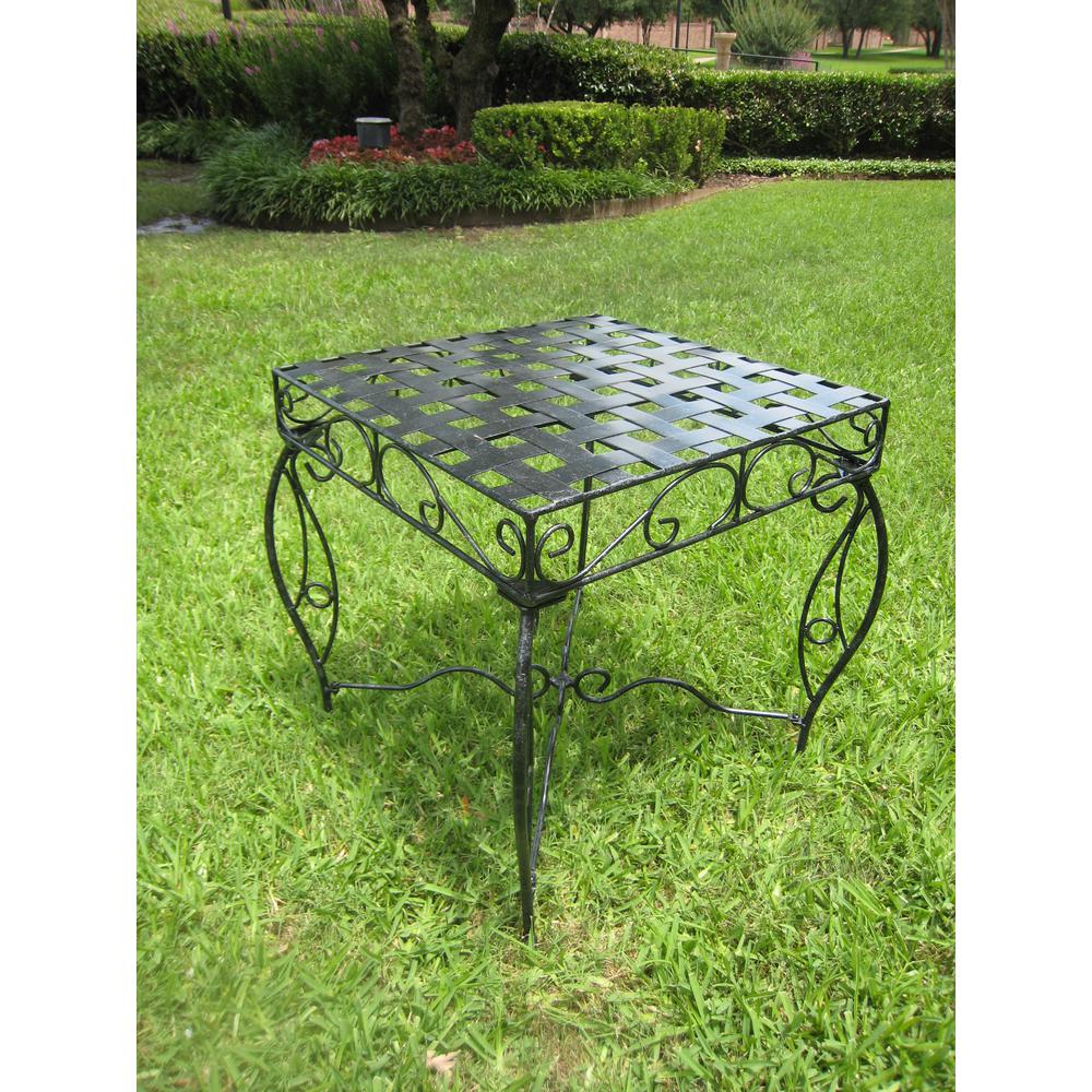 Mandalay  Iron Square Side Table