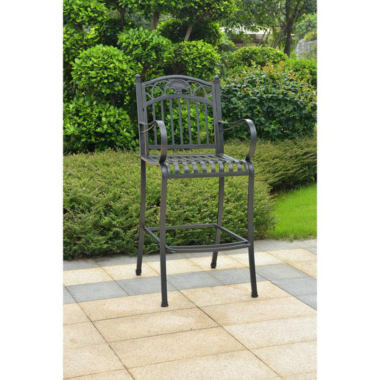 Segovia Iron Bar Height Arm Chair