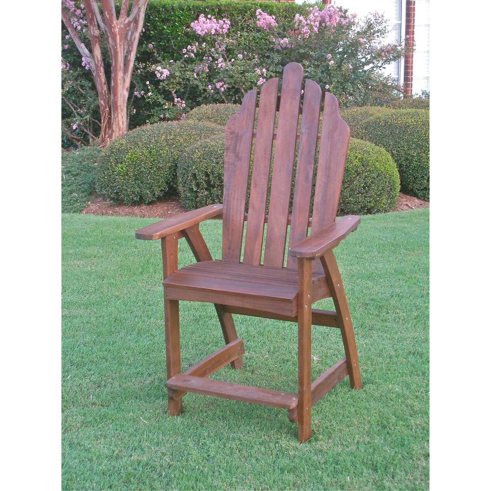 Wood Adirondack Bar Chair