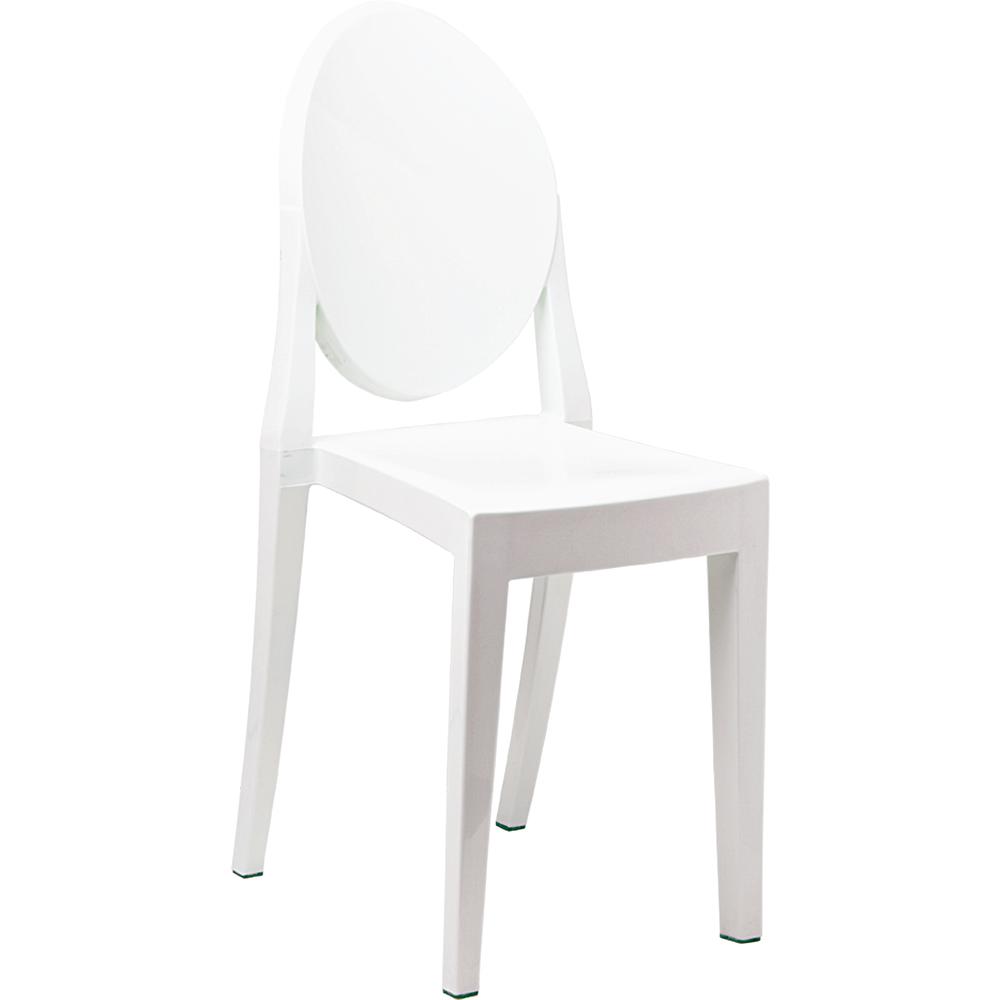 PC SIDE CHAIR, WHITE, Set of 4