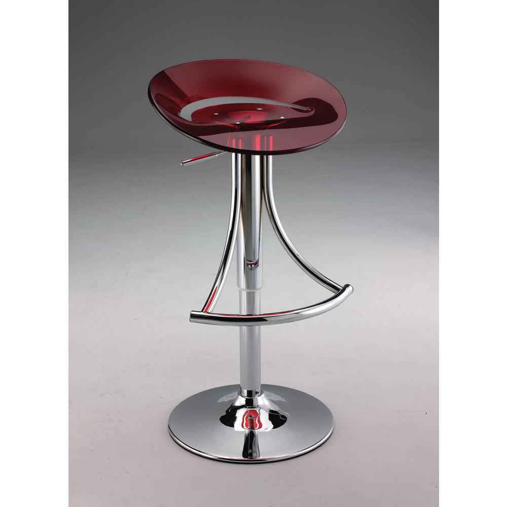 Bar Stool With Acrylic Seat