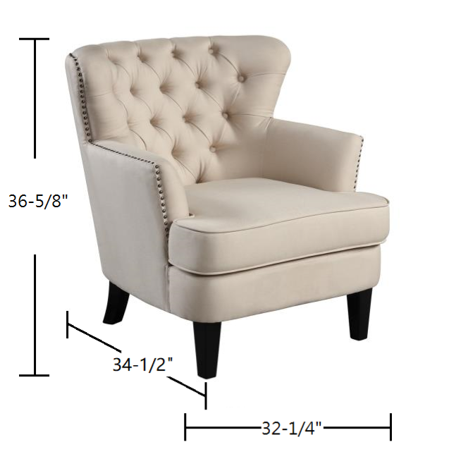 Accent Chair, Beige