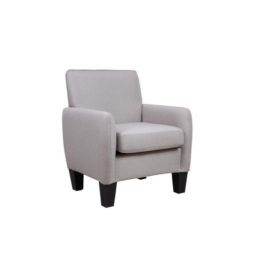 Alyssa Beige Linen Accent Armchair