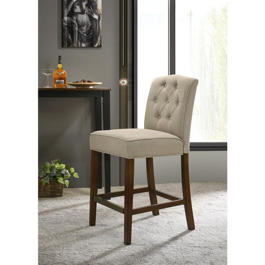 Darby Tan Fabric Counter Height Chair