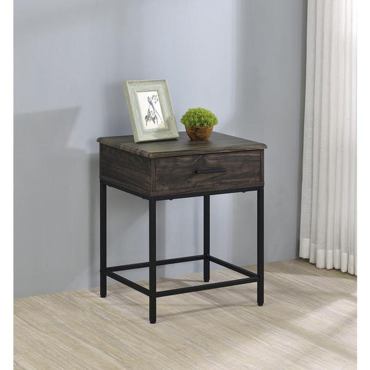 Cliff MDF Brown End Table