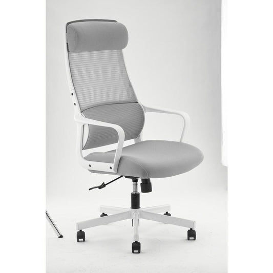 Logan White Office Chair