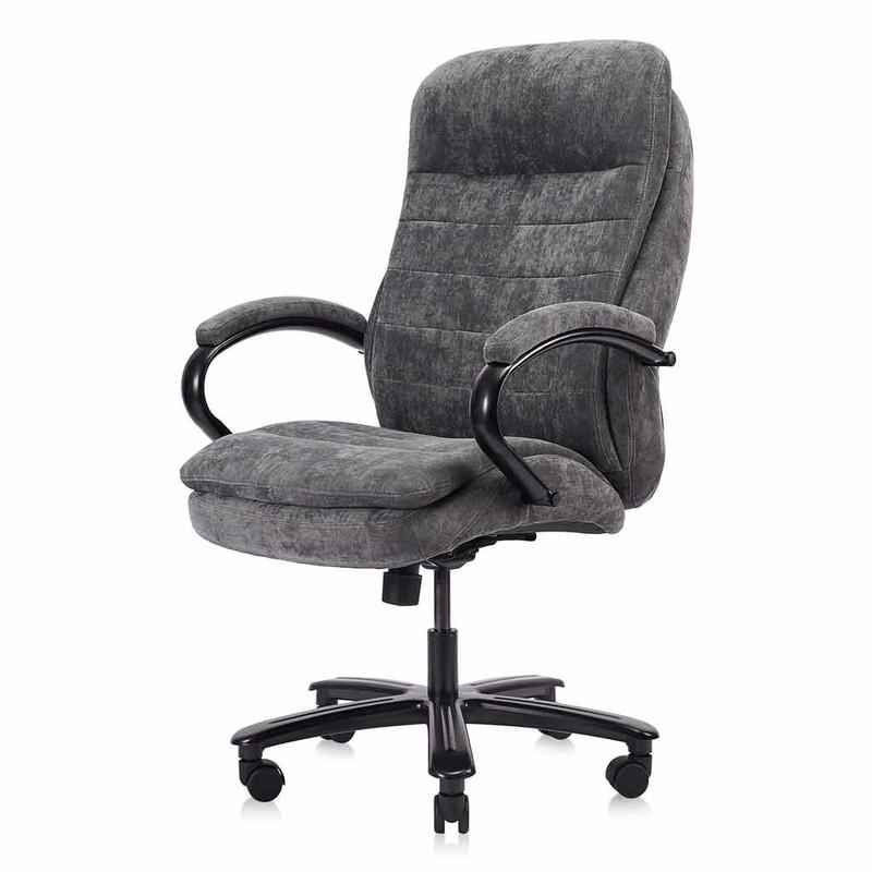 Erin Big and Tall Gray Office Chair