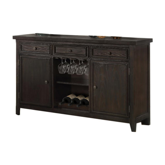 Rustic Dark Brown Server