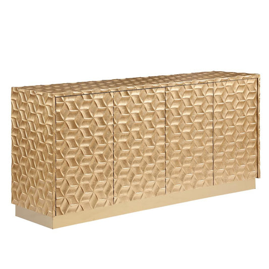 Ferdi 65" Gold Sideboard