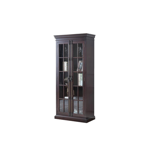 Polich Cherry Storage Curio Cabinet