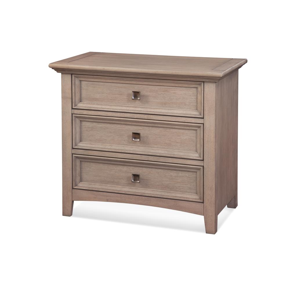 Quebec Three Drawer Nightstand